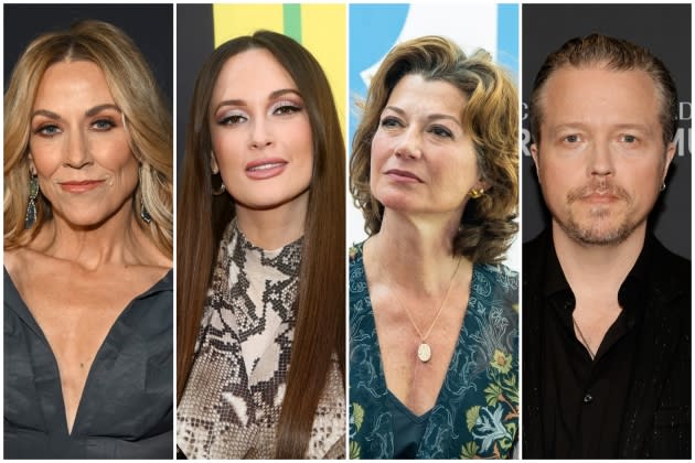 Tenn-Gun-Reform-Sheryl-Crow-Kacey-Musgraves-Amy-Grant-Jason-Isbell - Credit: Lester Cohen/Getty Images for The Recording Academy; Bruce Glikas/Getty Images; Derek White/Getty Images; Kevin Winter/Getty Images