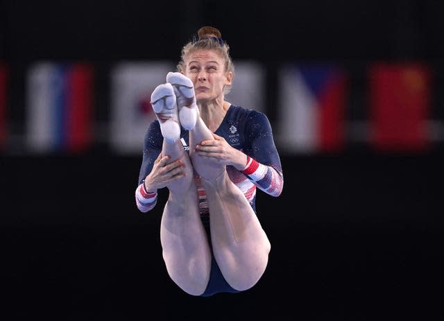 Bryony Page won trampoline bronze