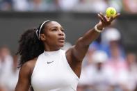 Britain Tennis - Wimbledon - All England Lawn Tennis & Croquet Club, Wimbledon, England - 4/7/16 USA's Serena Williams in action against Russia's Svetlana Kuznetsova REUTERS/Andrew Couldridge