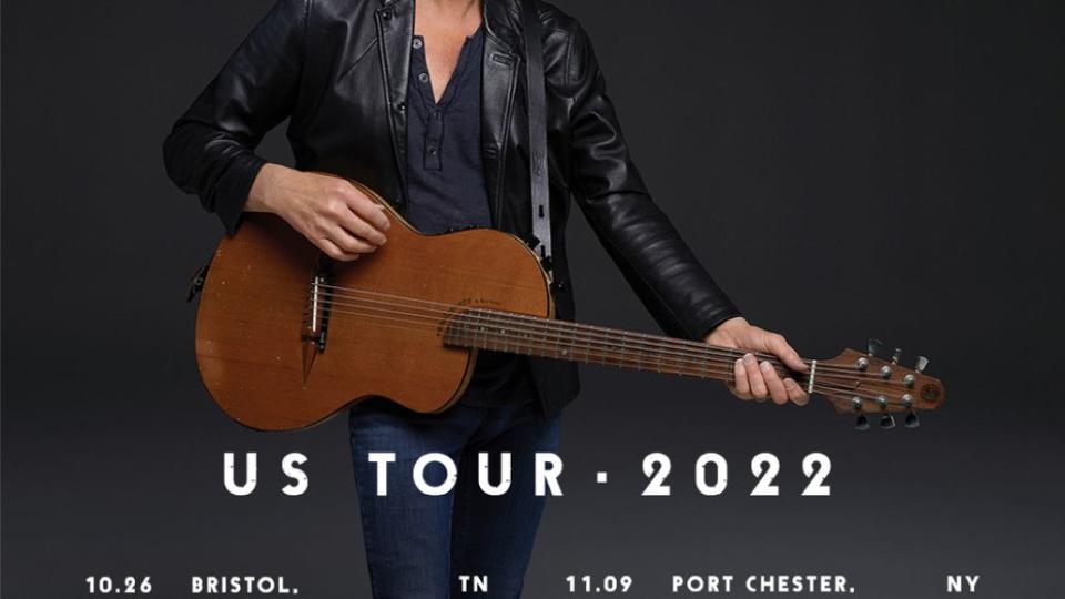 Lindsey Buckingham Fall 2022 North American Tour Dates Poster