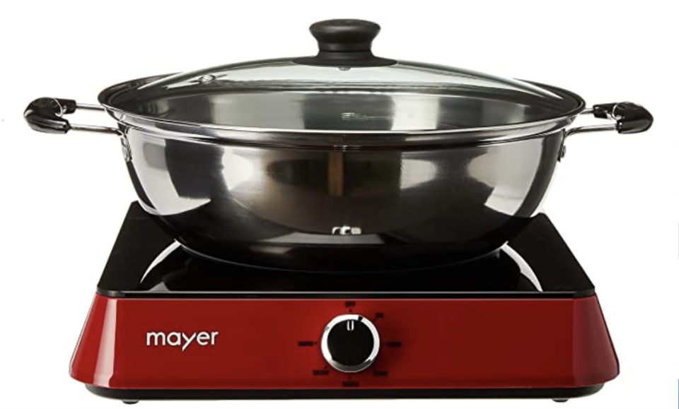 Mayer Induction Cooker with Free Pot. PHOTO: Amazon