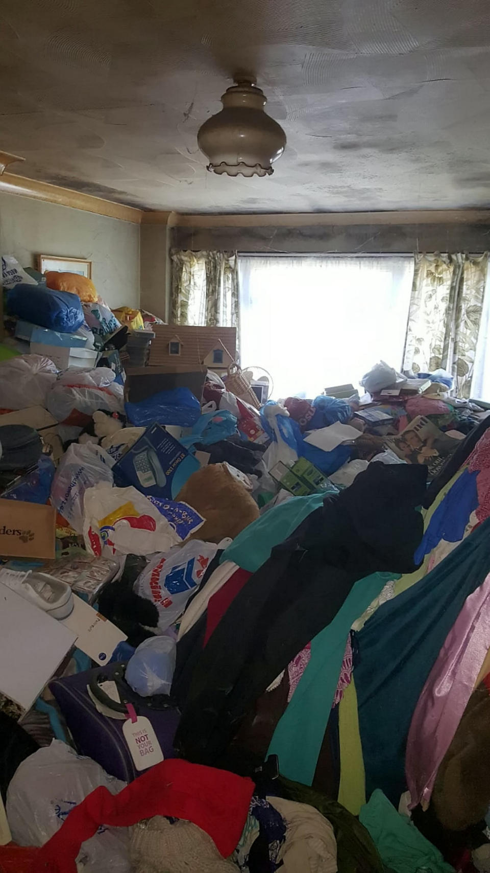 Some of the mess in the bungalow (SWNS)