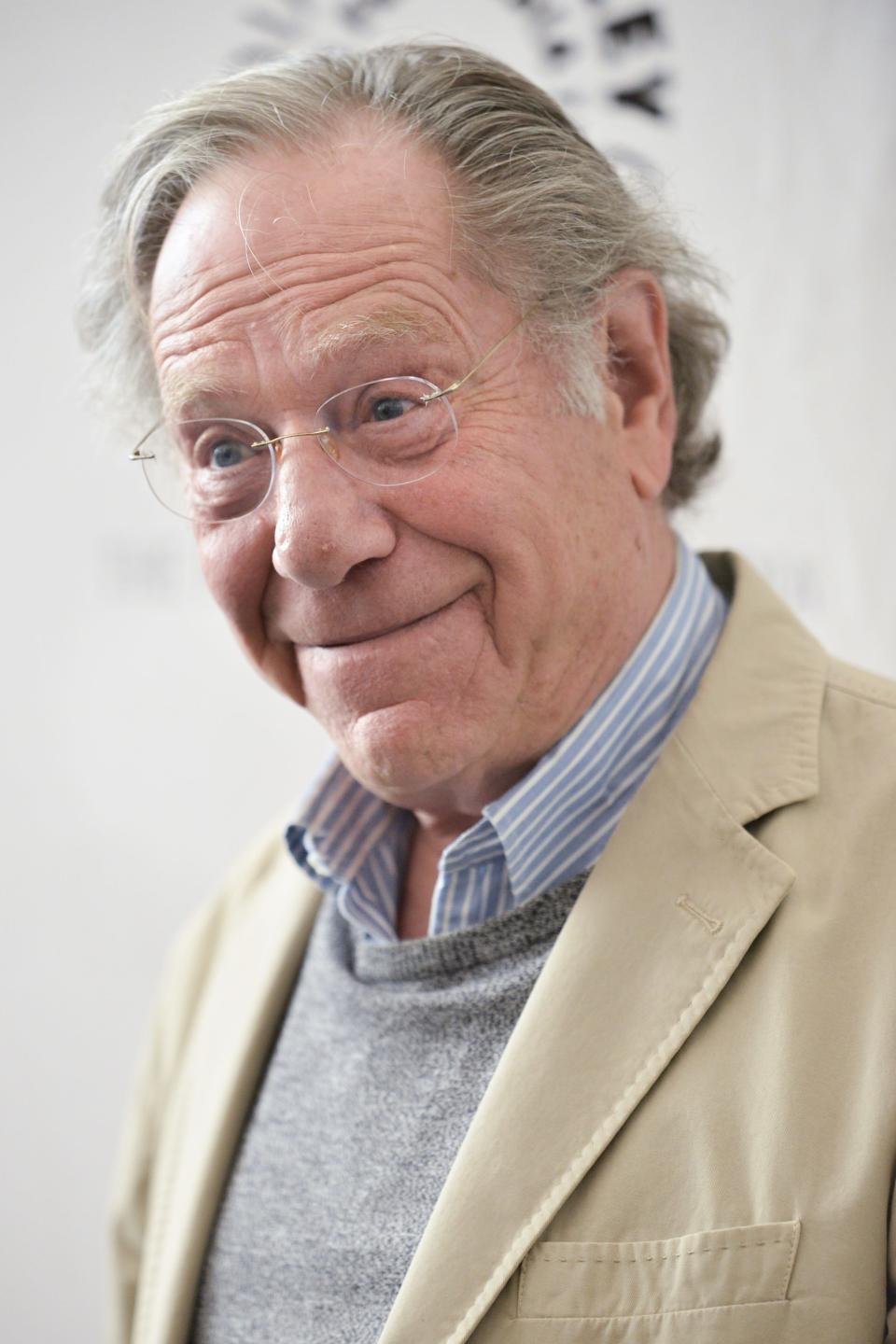 George Segal arrives at Paley Center Presents "The Goldbergs: Your Trip To The 1980's" on Monday, April 28, 2014.