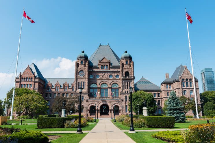 The legislative building at Queen’s Park, Toronto. <i>(Getty)</i>