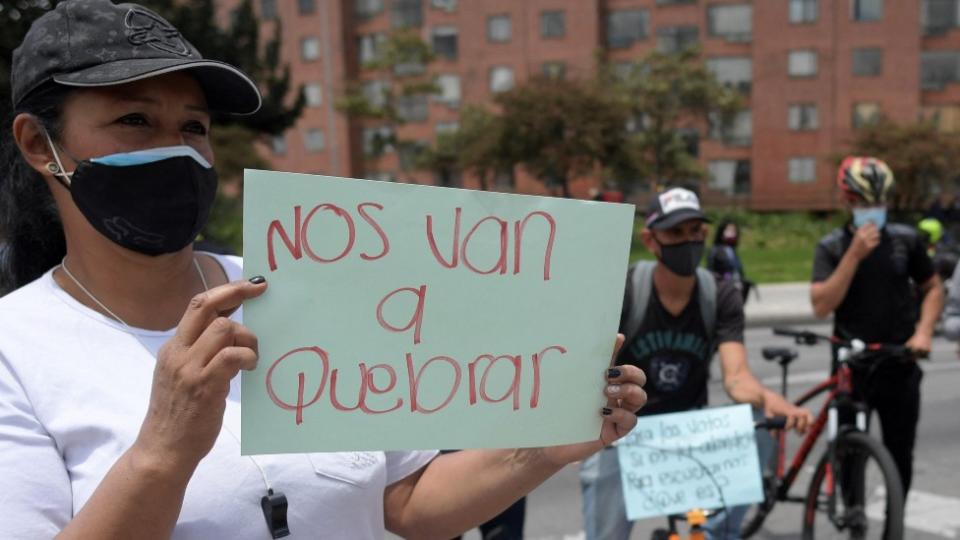 Protestas en Colombia