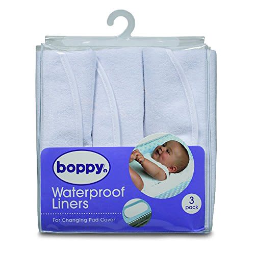 Boppy Changing Pad Liners, White, 3 Count (Amazon / Amazon)
