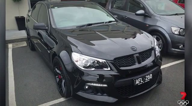 One couple's Holden Club Sport was taken. Photo: 7 News