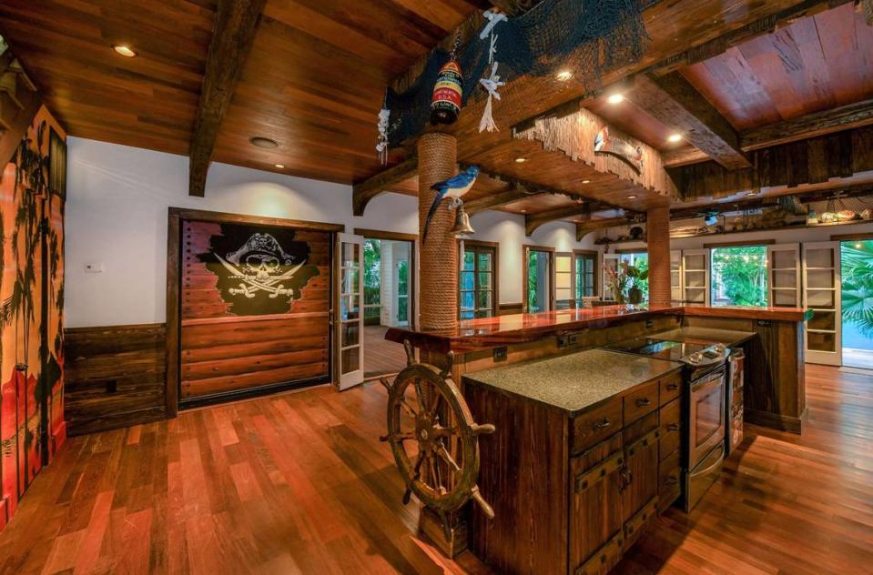 Dale Earnhardt Jr. had a pirate-themed kitchen in his Key West home that recently sold for $3 million.