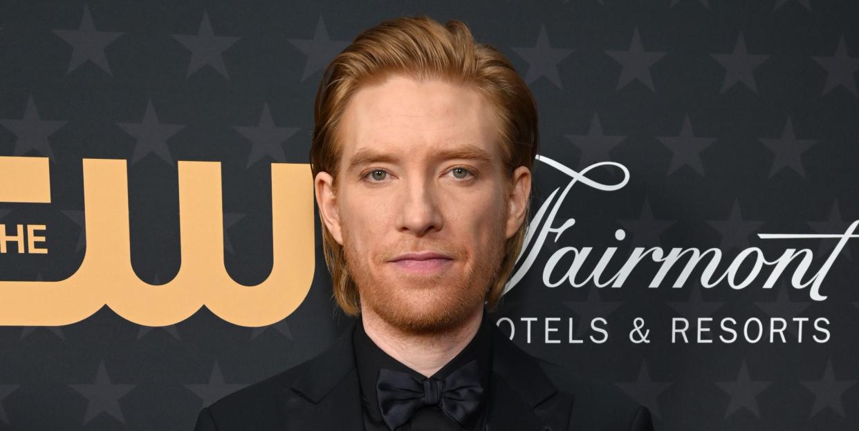 domhnall gleeson critics choice awards january 15, 2023 in los angeles, california photo by michael kovacgetty images