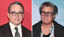 Auch diese beiden Schauspieler teilen denselben Geburtstag: "Ferris macht blau"-Star Matthew Broderick und Komikerin und Talkshow-Moderatorin Rosie O'Donnell wurden beide am 21. März 1962 geboren. (Bild: Getty Images/Roy Rochlin/Daniel Zuchnik)