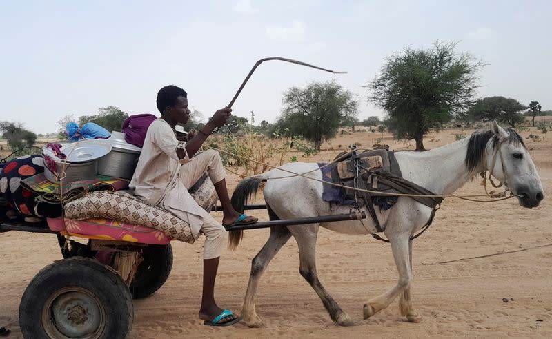 FILE PHOTO: Fleeing Sudanese seek refuge in Chad