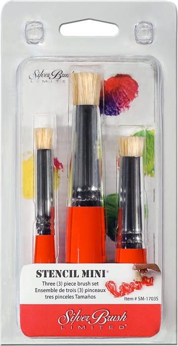 Art Alternatives - Stencil Brush - 3-Brush Set