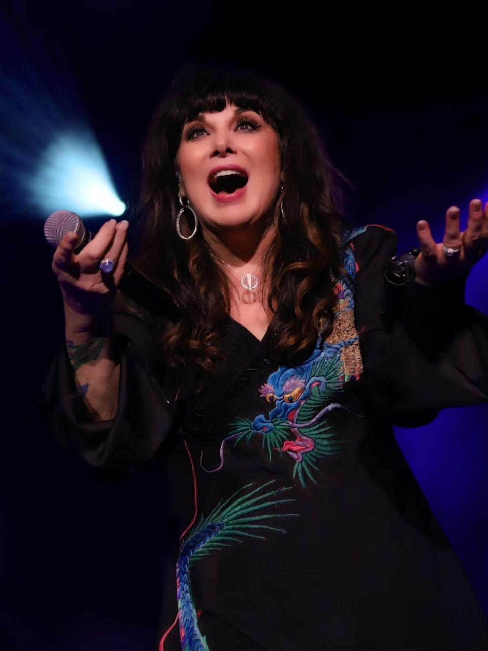 Ann Wilson says she studied Aretha Franklin to get that ‘total physical immersion way of singing’ (Criss Cain)