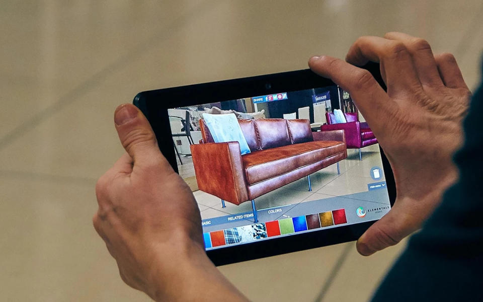 Home AR Designer - One of the few apps targeted at the Project Tango platform.