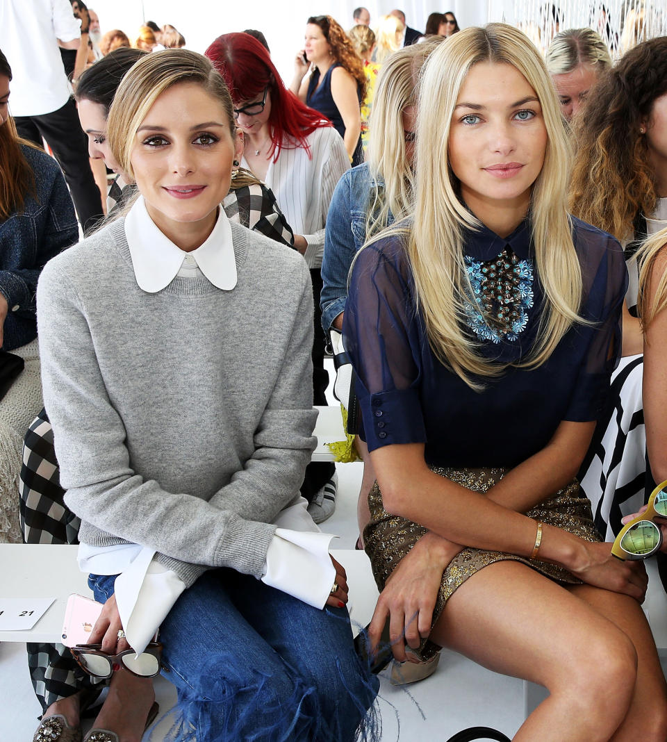 Olivia Palermo and Jessica Hart