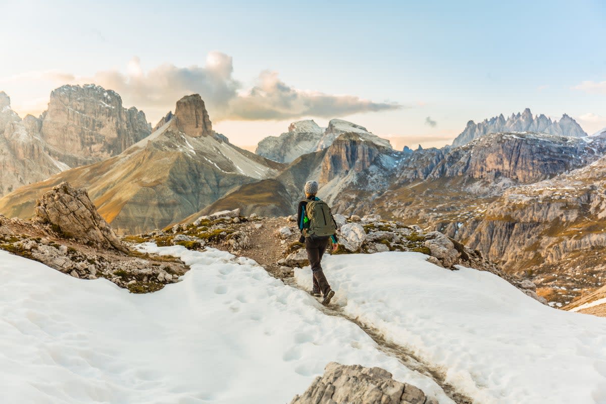 Hiking holidays aren’t just for balmy bank holidays and sweltering summer heatwaves  (Getty Images)