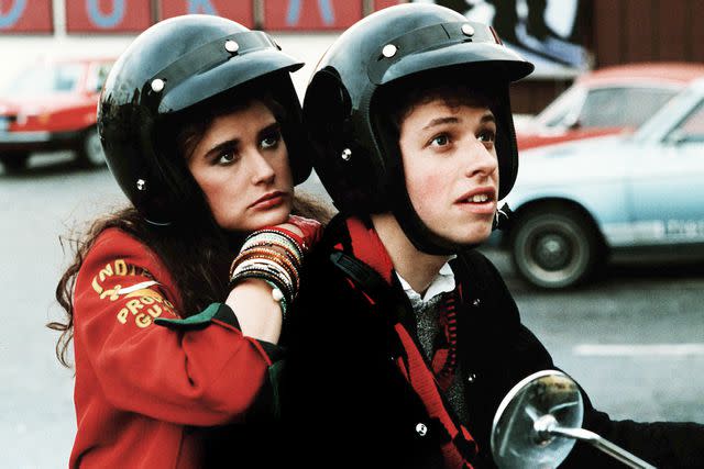 <p>Columbia/Kobal/Shutterstock</p> Demi Moore, Jon Cryer - No Small Affair - 1984