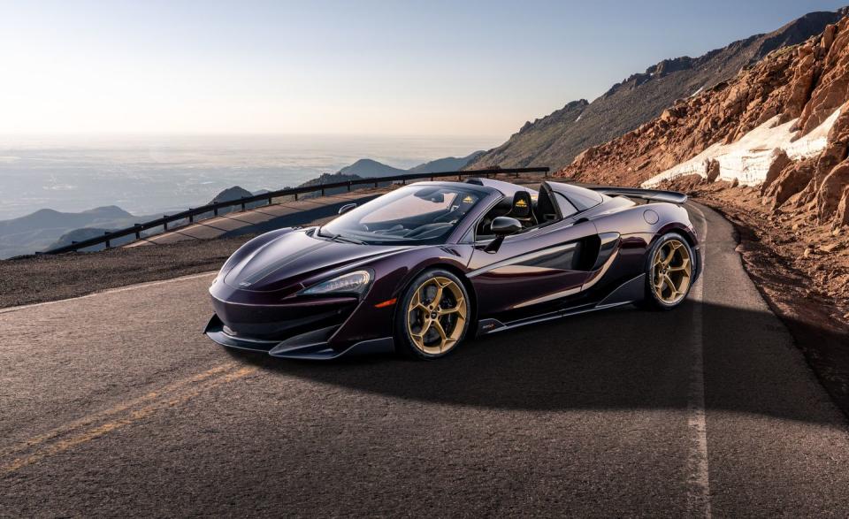 See the McLaren 600LT Pikes Peak Collection