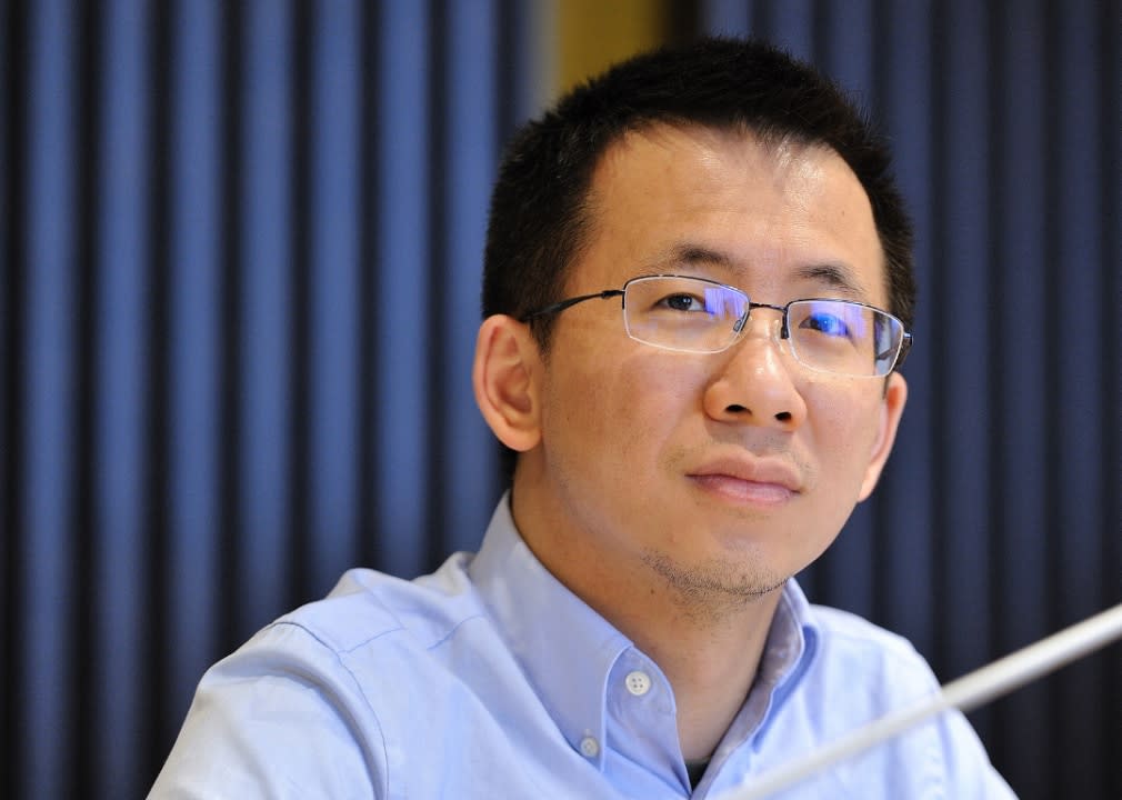 36. Zhang Yiming | Net worth: $35.5 billion - Source of wealth: software - Age: 37 - Country/territory: China | Zhang Yiming founded ByteDance, the software company that developed TikTok, and owns a number of social networking apps within China. Zhang launched the TikTok app under the name Douyin in 2016. Zhang himself loves to make TikTok videos and requires his management team to not only make them as well but to also achieve a set number of “likes.” (VCG/Getty Images)