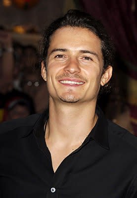 Orlando Bloom at the Disneyland premiere of Walt Disney Pictures' Pirates of the Caribbean: Dead Man's Chest