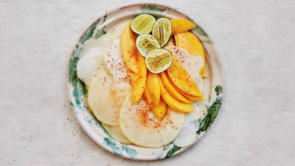 Honeydew, Jicama, and Mango Salad