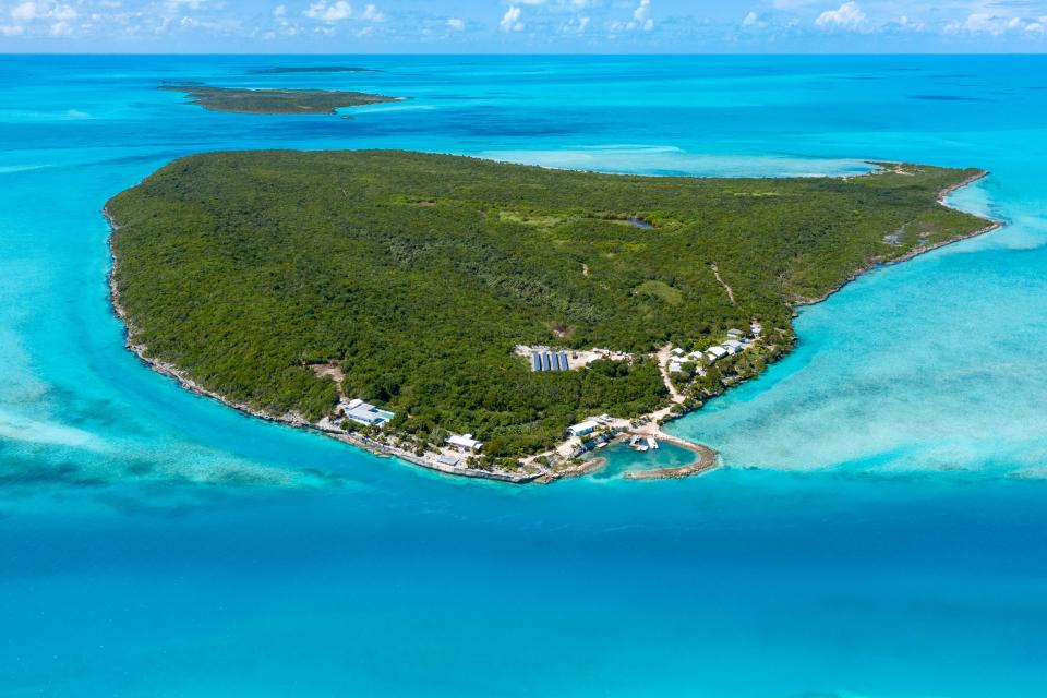 Hummingbird Cay island, Bahamas