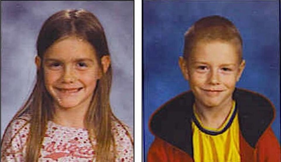 These photos of Shasta and Dylan Groene were widely distributed after the siblings were kidnapped in 2005.