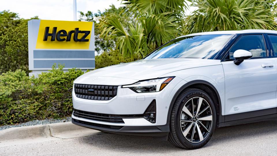 Under a previous deal, Polestar would sell up to 65,000 vehicles to rental-car company Hertz. - Copyright: Polestar