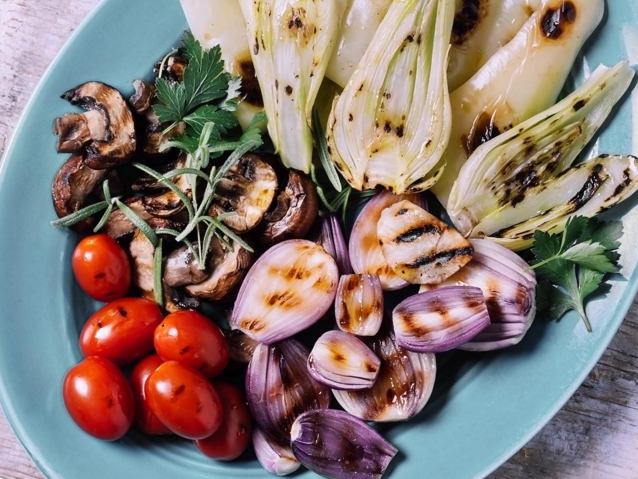 Grilled vegetables