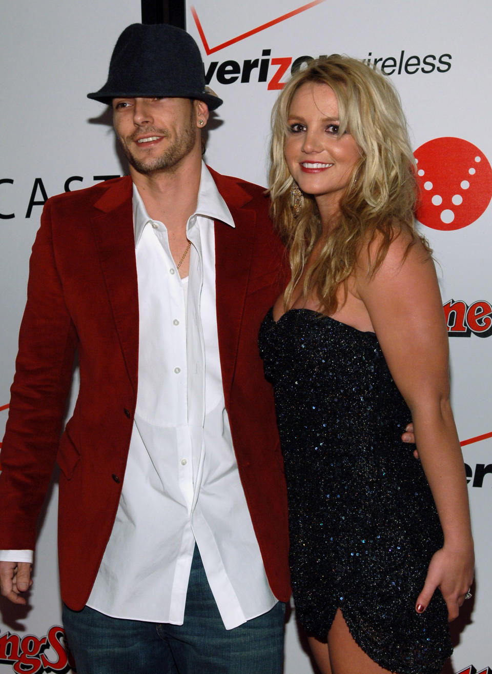 Kevin Federline and Britney Spears