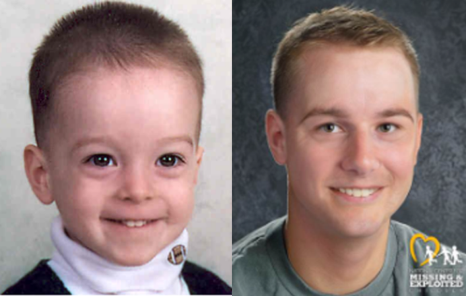 Brandon, who was three at the time, would now be 24 (FBI/The National Center for Missing & Exploited Children)