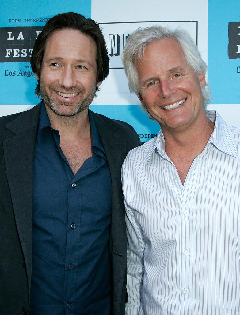 Los Angeles Film Festival 2008 David Duchovny Chris Carter