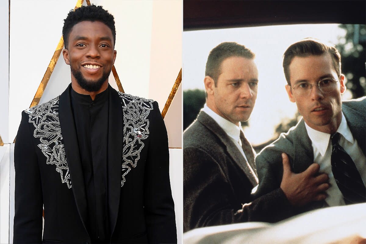 Chadwick Boseman, Russell Crowe, Guy Pearce