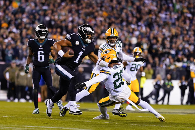 Green Bay Packers safety Darnell Savage (26) runs during an NFL football  game against the Washington Commanders, Sunday, October 23, 2022 in  Landover. (AP Photo/Daniel Kucin Jr Stock Photo - Alamy