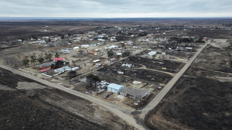 Texas battles its largest wildfire ever in its northern Panhandle