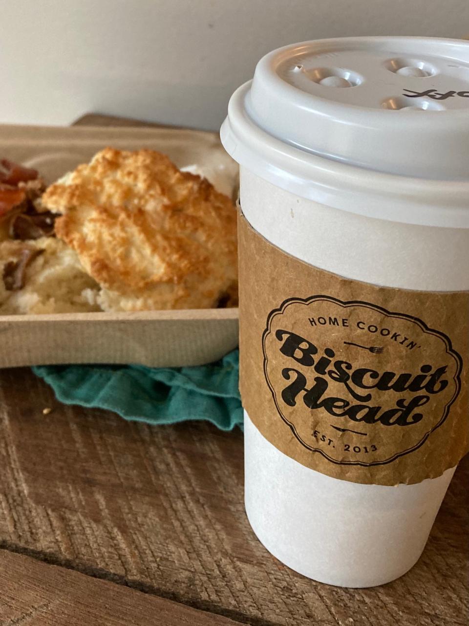 Breakfast delivery from Biscuit Head via Kickback AVL.