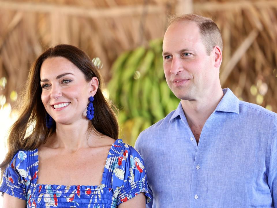 : Prince William, Duke of Cambridge and Catherine, Duchess of Cambridge travel to Hopkins, a small village on the coast which is considered the cultural centre of the Garifuna community in Belize.