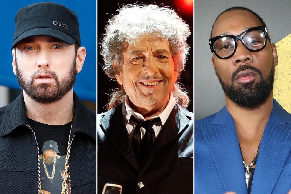 Eminem, Bob Dylan, RZA