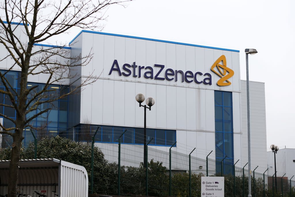 An antibody treatment developed by pharmaceutical giant AstraZeneca has shown its ability to both prevent and treat Covid-19, according to new data (Lynne Cameron/PA) (PA Archive)