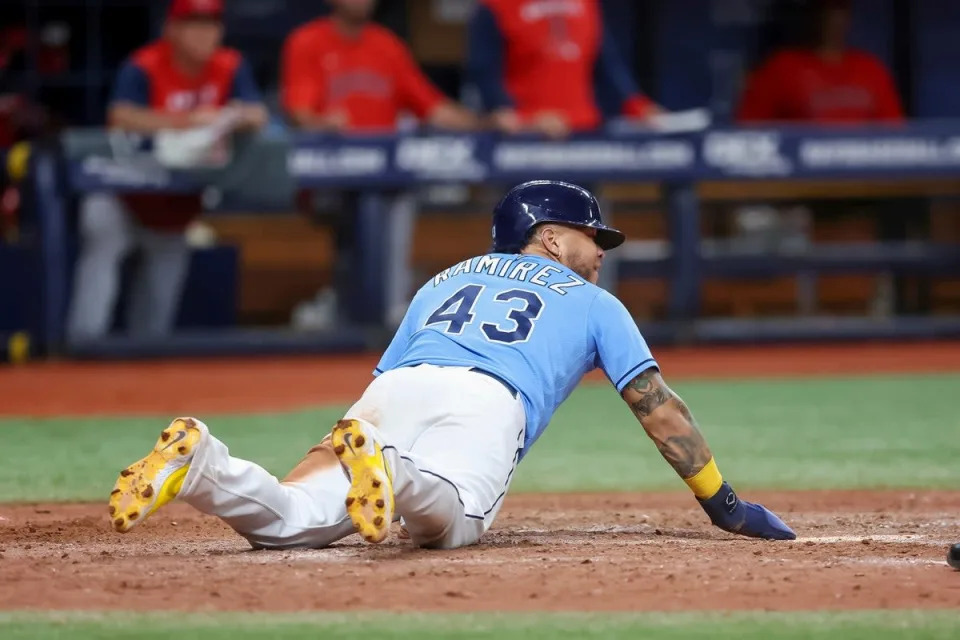Ramírez guides Rays to victory against Angels in 11 innings