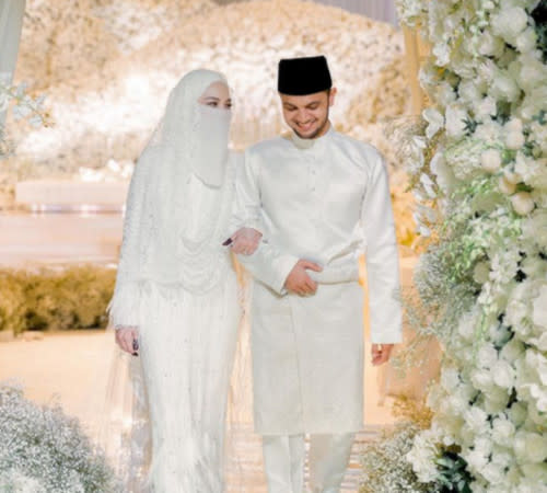 Neelofa and PU Riz tied the knot last weekend