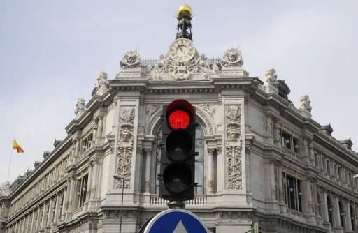 The Banco de Espana (Bank of Spain) in Madrid. Spain will formally request aid for its troubled banks and it will be approved, sources with knowledge of eurozone talks held Saturday on the Spanish crisis told AFP