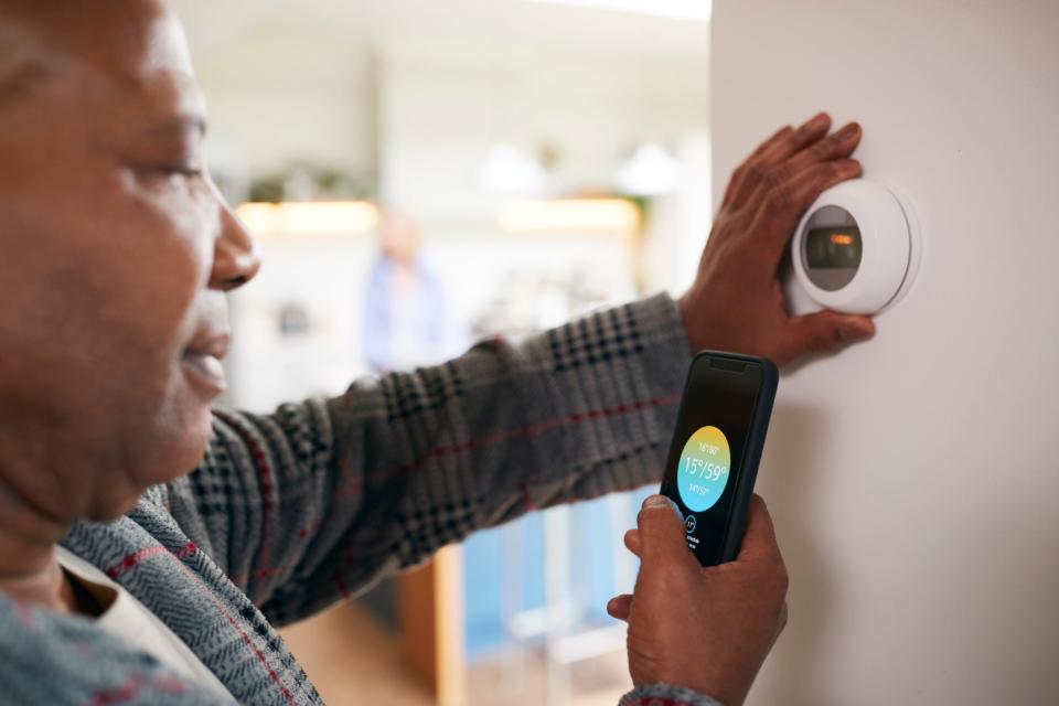 A programmable thermostat can help you regulate heat automatically.