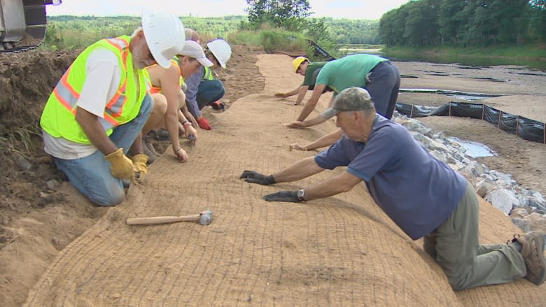 Watershed group takes 'blanket' approach to stopping erosion