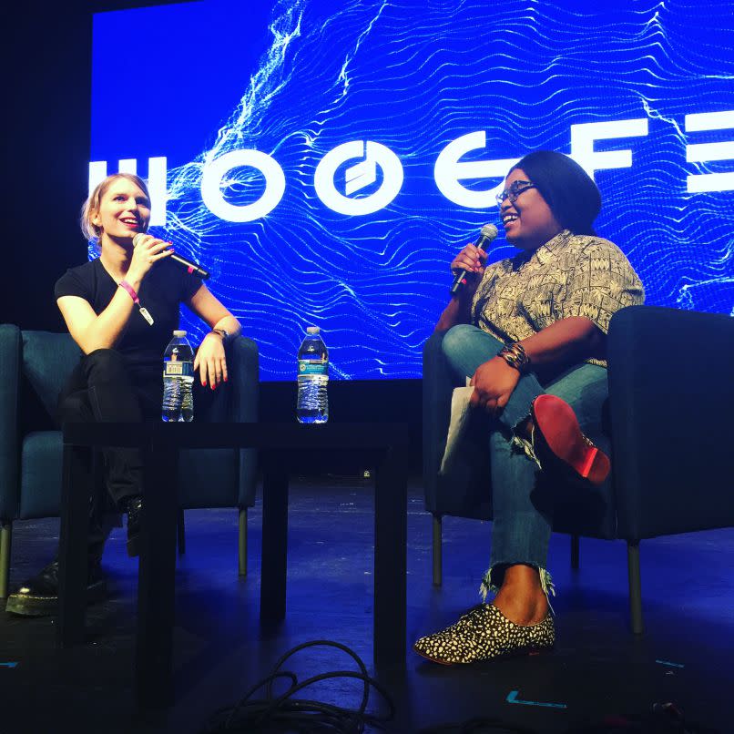 Chelsea Manning at Moogfest 2018