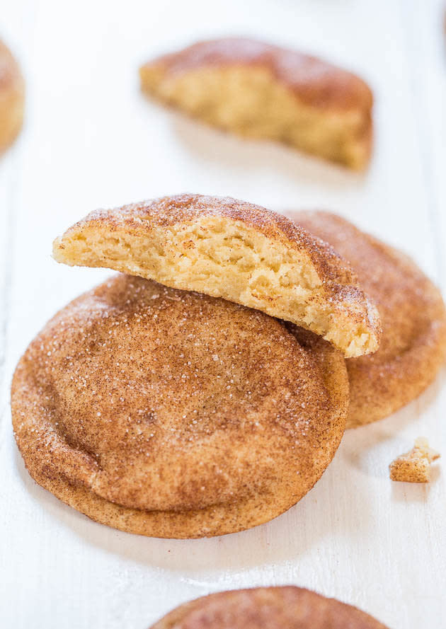 <strong>Get <a href="http://www.averiecooks.com/2014/09/the-best-snickerdoodles.html" target="_blank">The Best Snickerdoodles recipe</a> from Averie Cooks</strong>