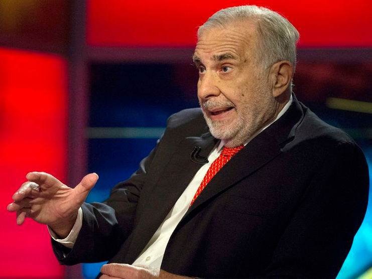 Billionaire activist-investor Carl Icahn gives an interview on FOX Business Network's Neil Cavuto show in New York, in this file photo taken February 11, 2014.</p>
<p>REUTERS/Brendan McDermid/Files