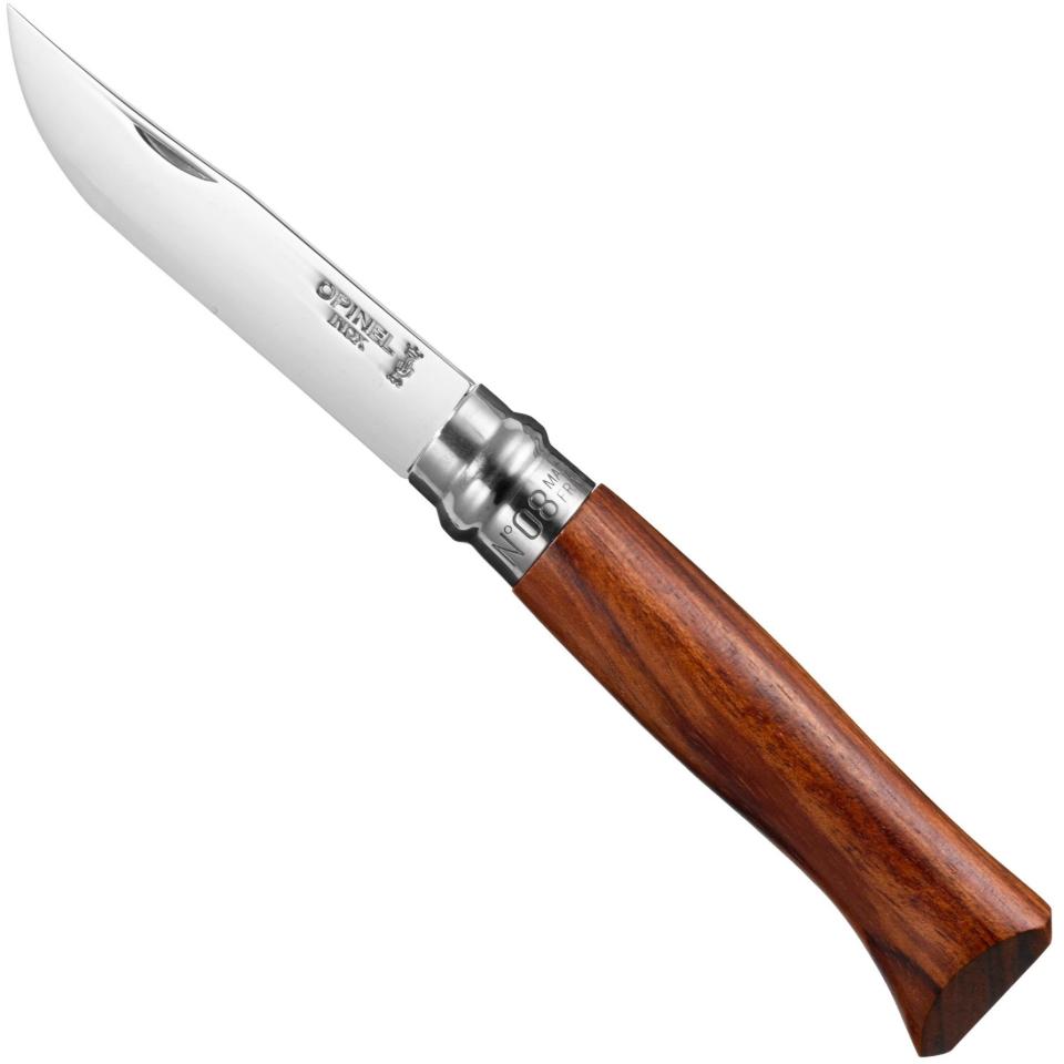 <p><a href="https://www.opinel-usa.com/products/wooden-slide-top-no-8-olive-wood-handle-sheath" rel="nofollow noopener" target="_blank" data-ylk="slk:Shop Now;elm:context_link;itc:0;sec:content-canvas" class="link ">Shop Now</a></p><p>Olive Wood Folding Knife with Sheath</p><p>opinel-usa.com</p><p>$52.00</p><span class="copyright">Opinel</span>