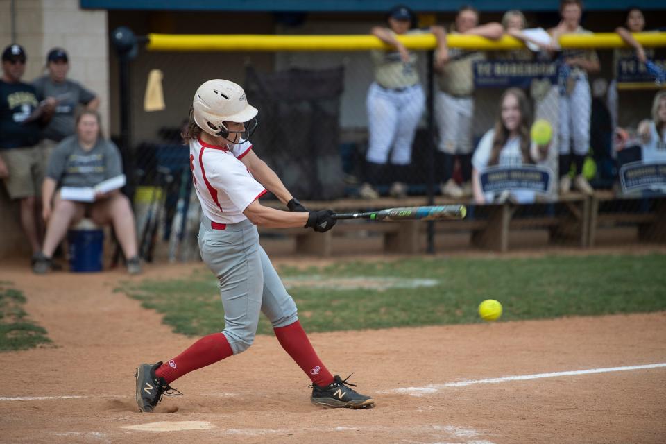 Ensley's 17 home runs this season is the sixth-most in NCHSAA history.