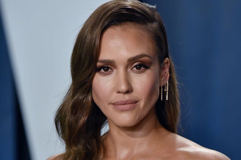 Jessica Alba returns to the action genre in the new film "Trigger Warning." File Photo by Chris Chew/UPI